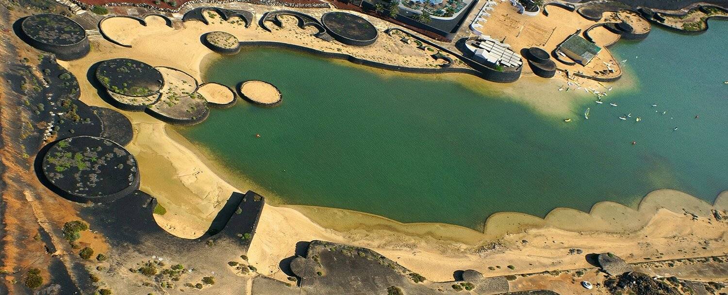 Испания, Канарские острова, Лансароте, дрон, коптер, аэро, aerial, Борис Резванцев