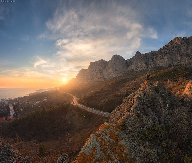 крым, юбк, южный берег крыма, пейзаж, ай-юри Sun Road фото превью