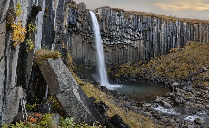 Iceland, svartifoss, исландия Svartifoss фото превью