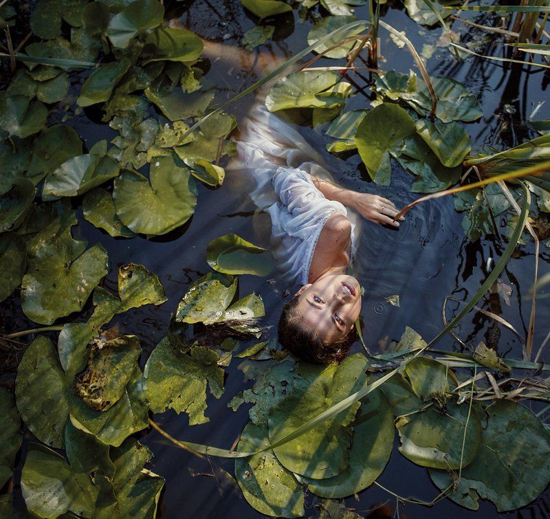 Dzhul irina, Girl, Irinadzhul, People, Portrait, Water Нимфа фото превью