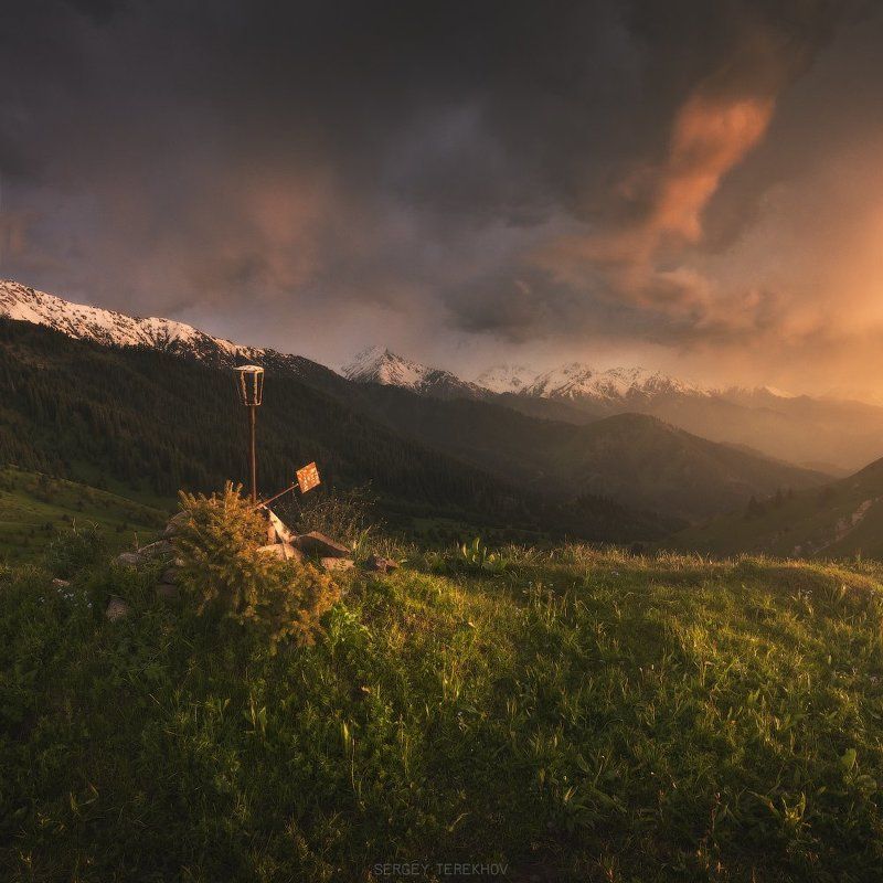 Закат на Кок-Жайляу. фото превью