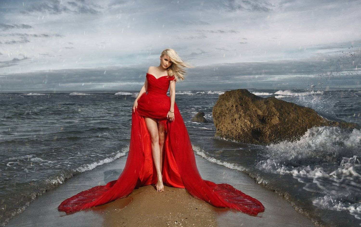 model,fashion,girl,sea, Хисматулин Ренат