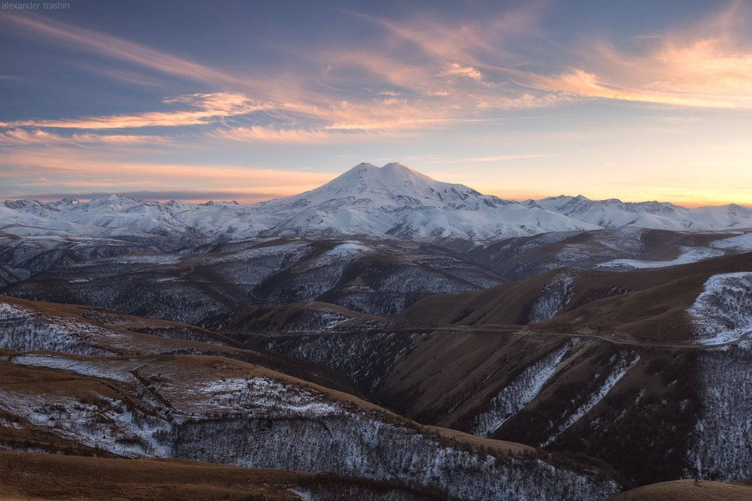 эльбрус, северное приэльбрусье, пейзаж, кавказ, северный кавказ, Александр Трашин