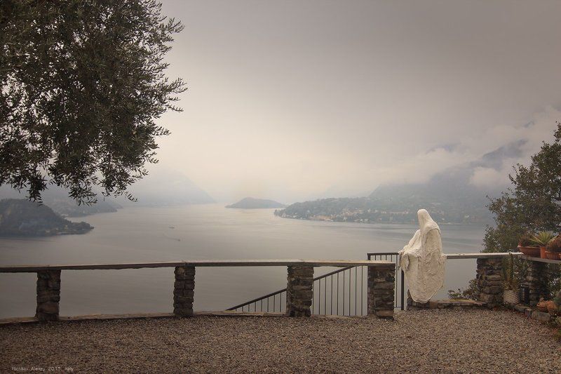 Италия, Альпы, горы, Комо, призрак, Варена Одиночество Альпийского призрака фото превью