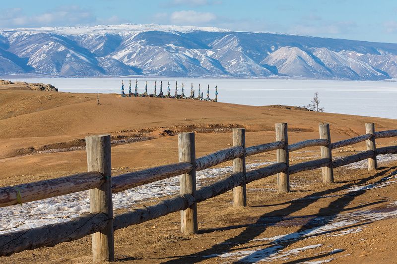 Байкал, лед, Ольхон Сэргэ фото превью