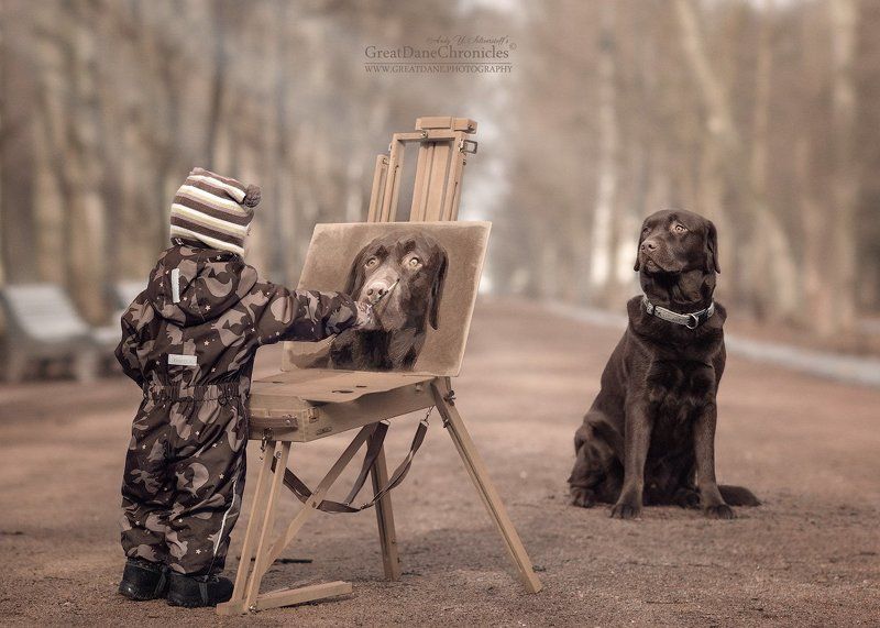 Artist at work фото превью