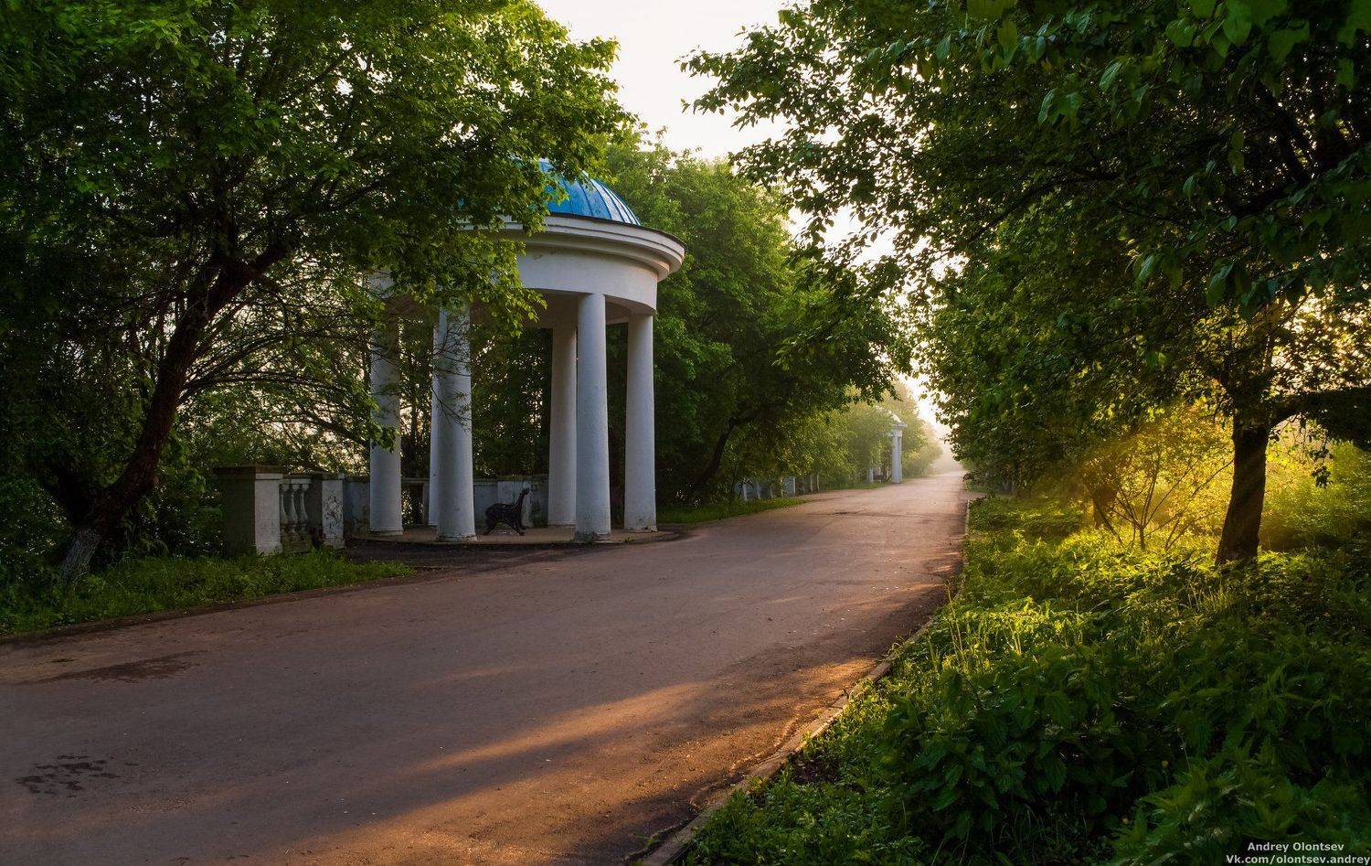 дубна, пейзаж, лето, рассвет, туман, canon, Андрей Олонцев