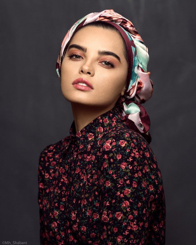 portrait, face, eyes, model, rose, lighting, Rosé фото превью