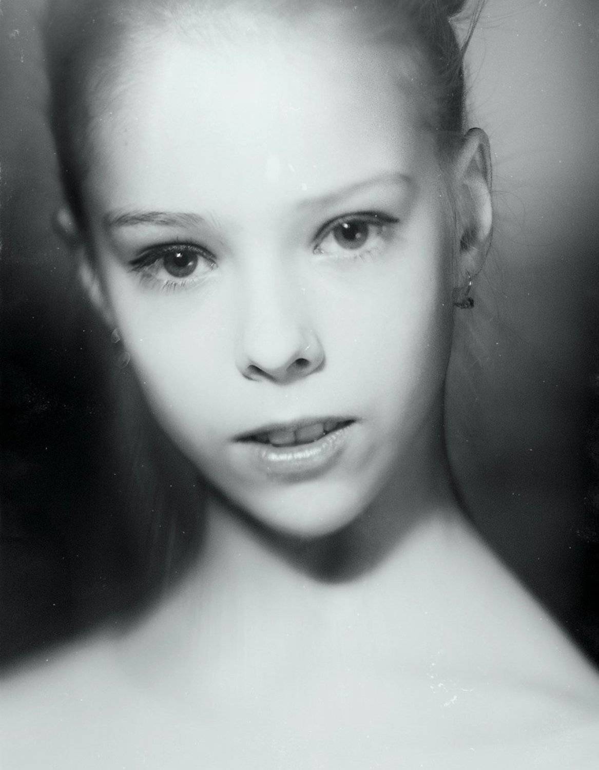 девочка, портрет, взгляд, тонирование, петцваль, КО-120м, valeko