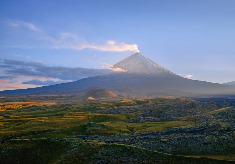 камчатка, водопад, мутновский, ключевской, вулкан Сны о Камчатке фото превью