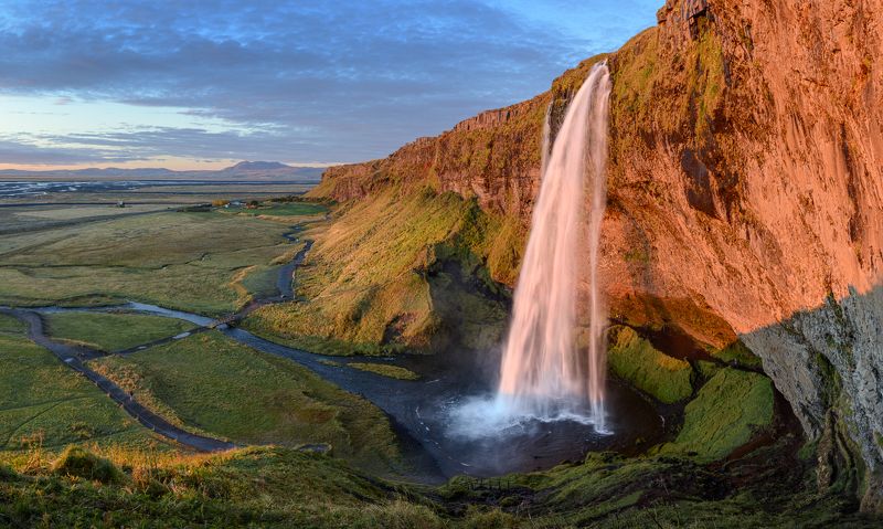 исландия, iceland Seljalandsfoss фото превью