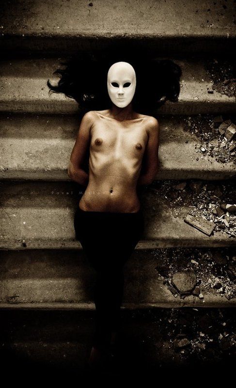 маска, лестница, ступеньки mask фото превью