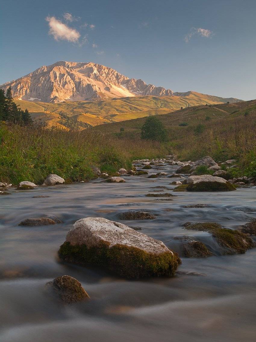 кавказ, лаго-наки, оштен, река, цице, Фёдор