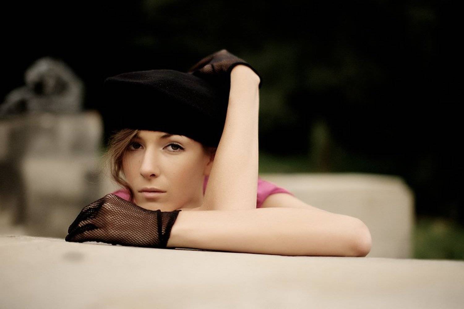 перчатки, берет, LuNatik (Наталья Судова)