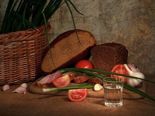 Простецкая еда и выпивка