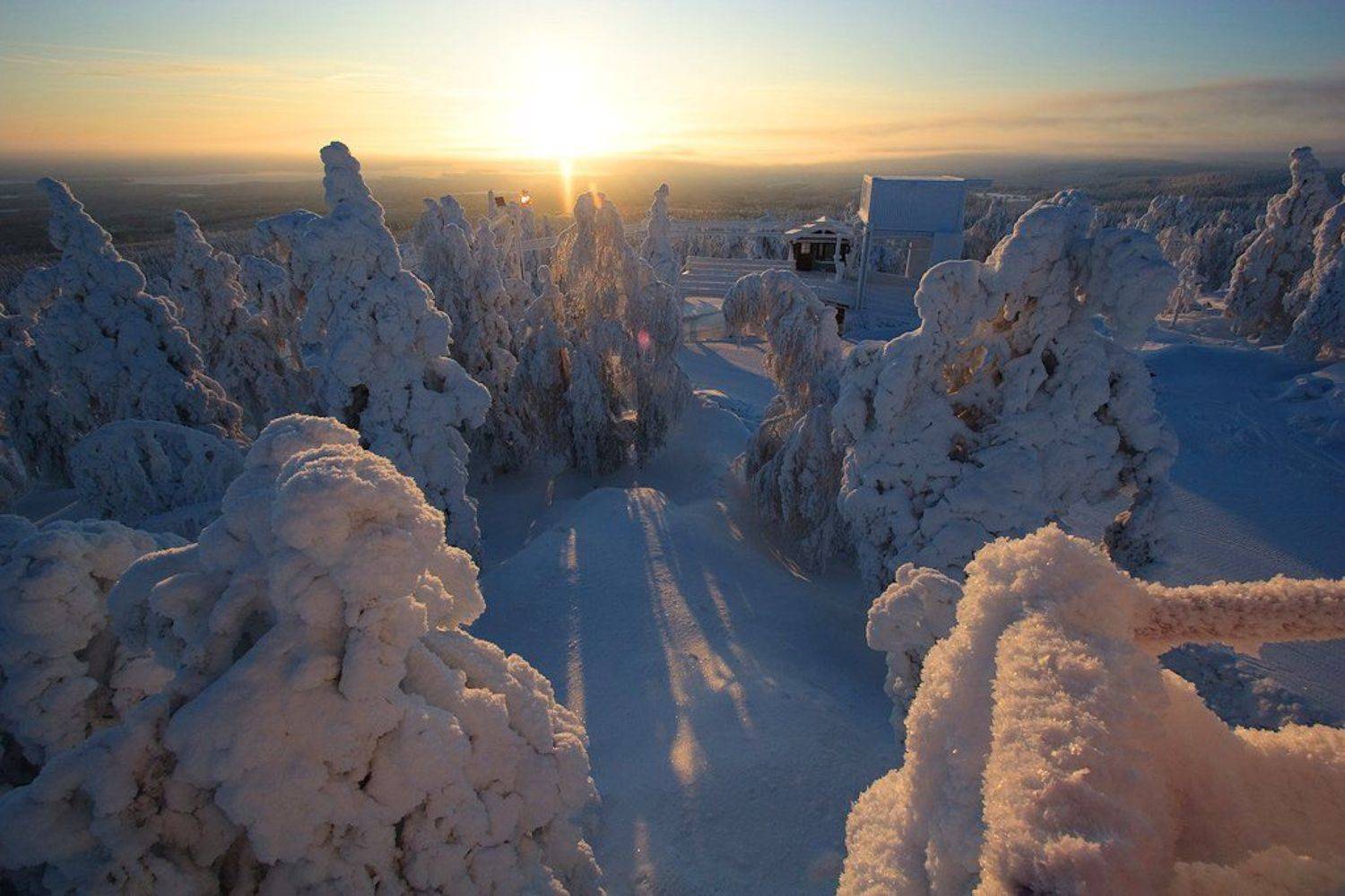 финляндия, вуокатти, горные, лыжи, Михаил