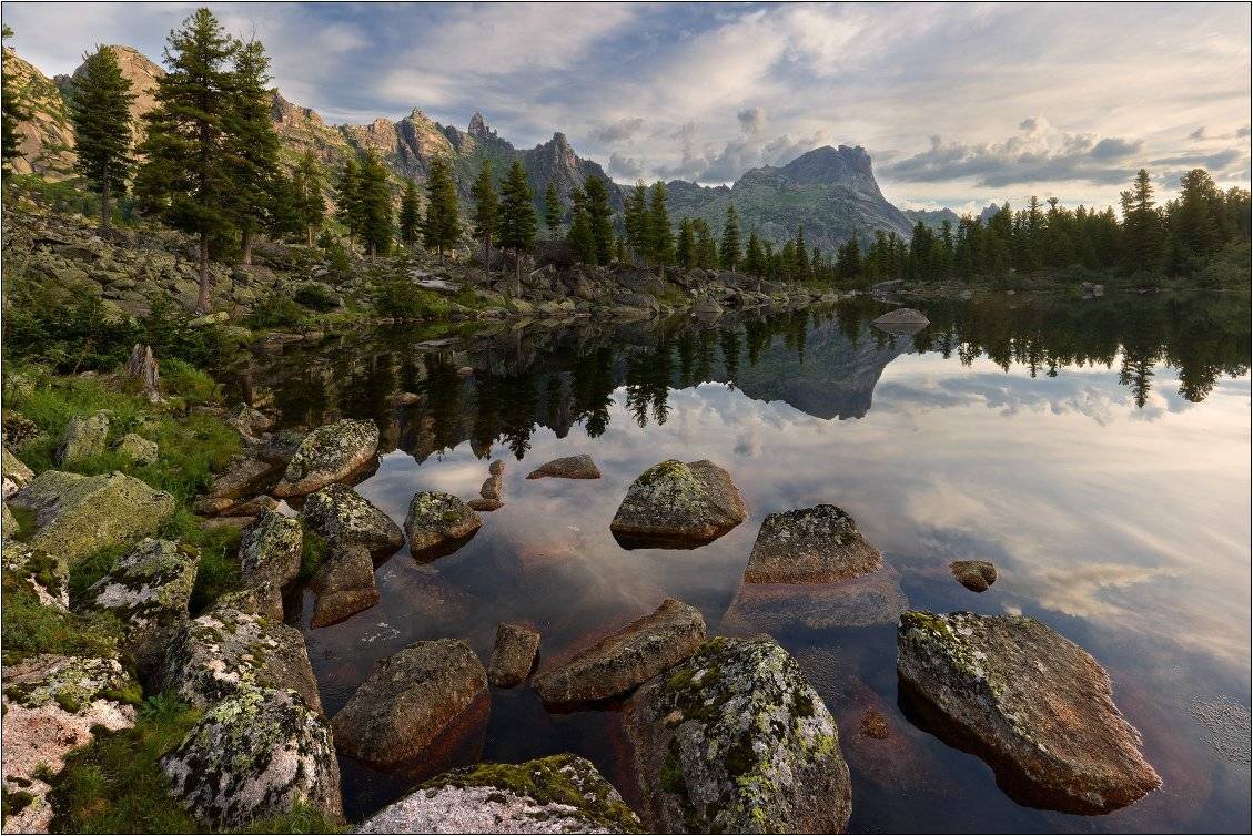 сибирь, западный, саян, ергаки, оз., художников, Михаил Мигушин