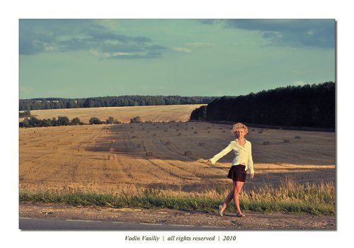 В поле Одуванчик.