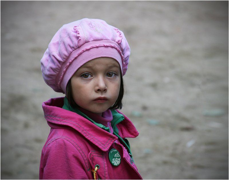 девочка, парижанка, взгляд, ребенок, дети Парижанка. фото превью