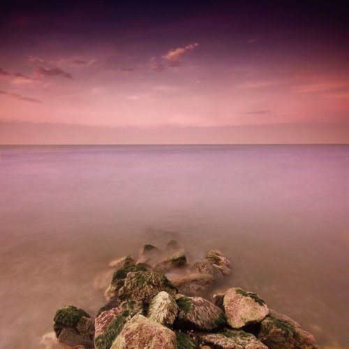 matin, la mer