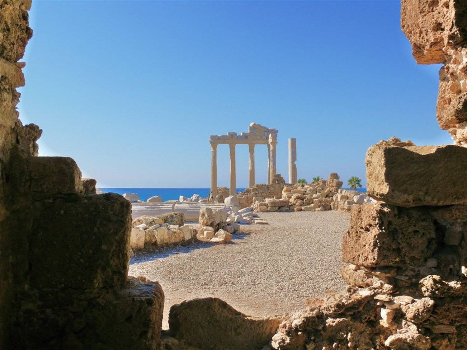 храм, аполлона, сиде, турция, Vitaliy