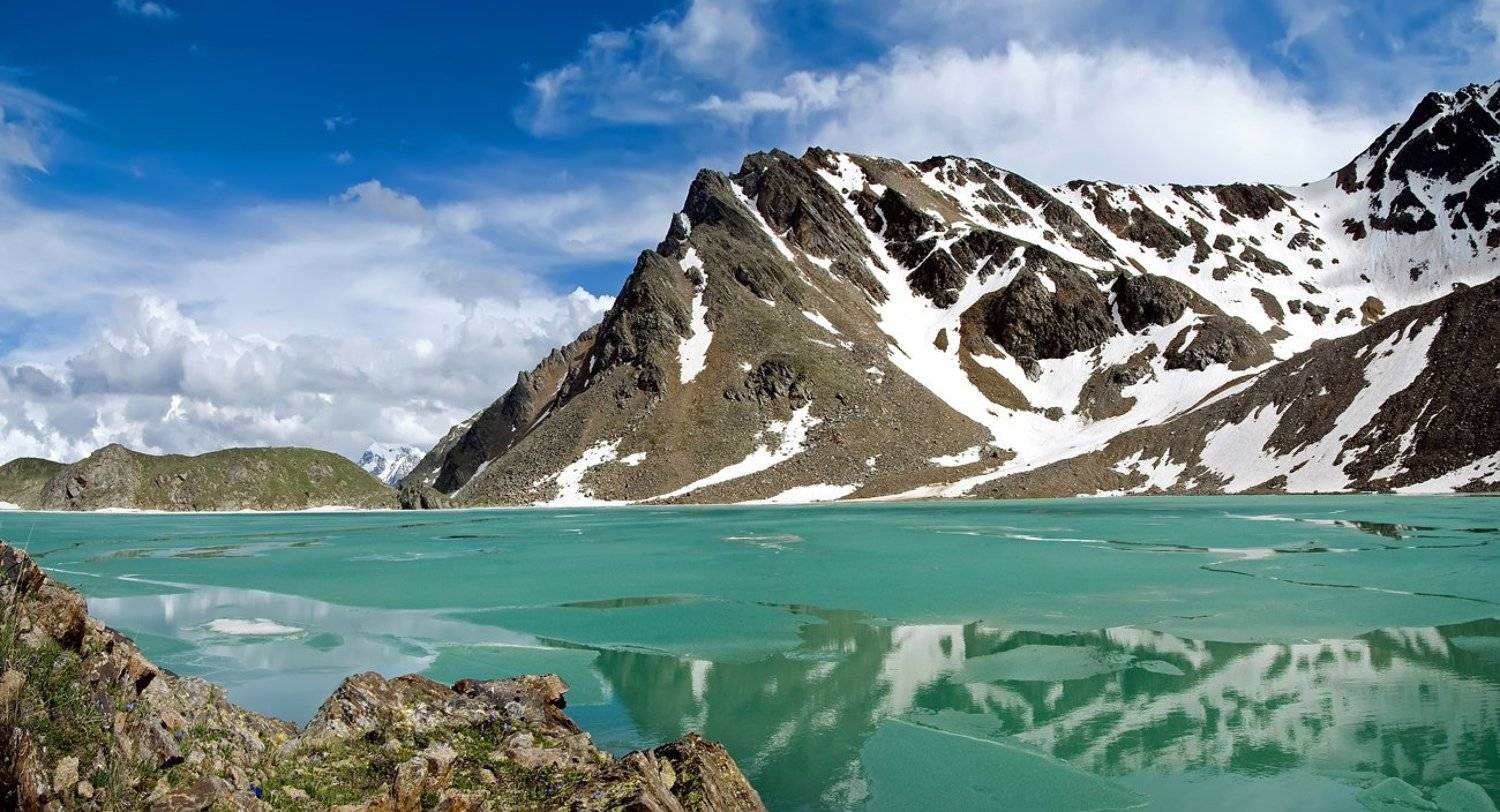 кавказ, приэльбрусье, сылтранкель, озеро, горы, Максим Рогозин