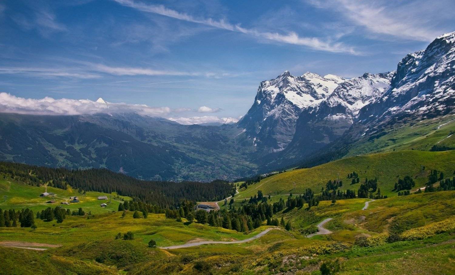 горы, альпы, Inesa Hill