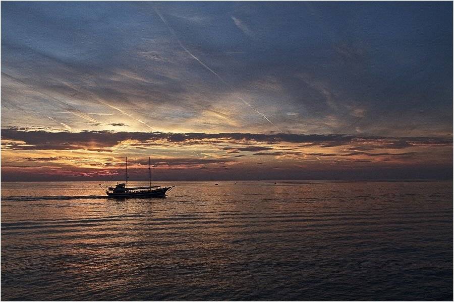 море,закат,пейзаж., СПИРИДОНОВ НИКОЛАЙ