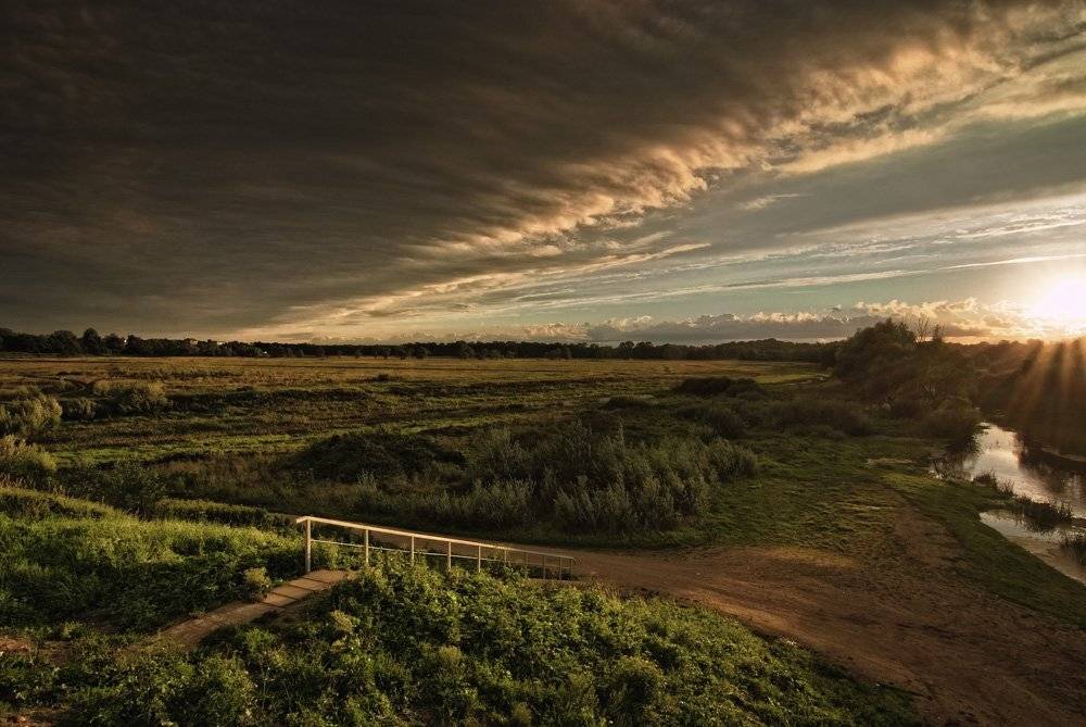 закат,солнце, Александр Титаренко
