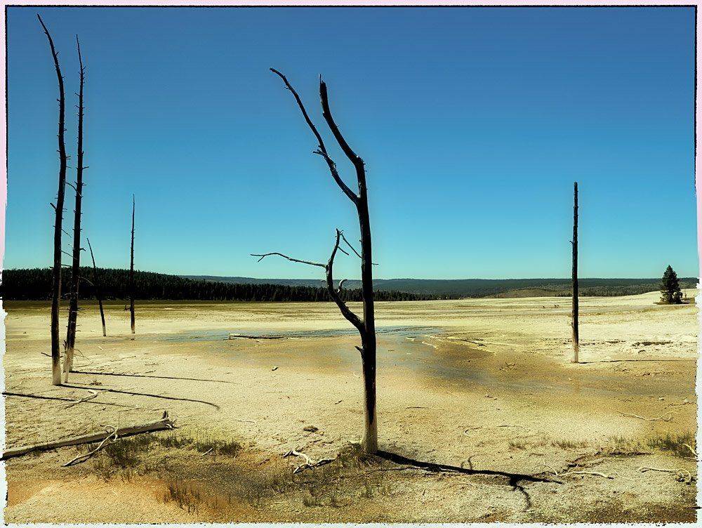 долина, солнце, гейзеры, Pavel