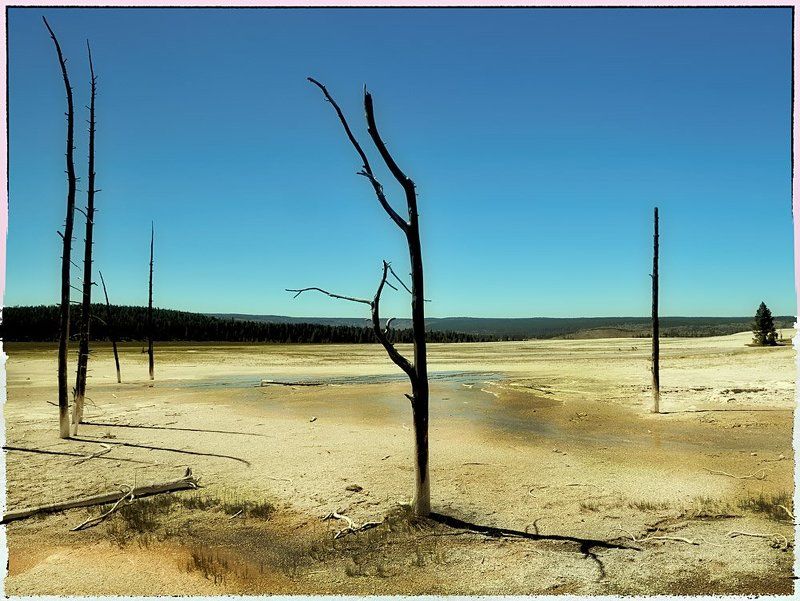 долина, солнце, гейзеры Мертвая долина фото превью