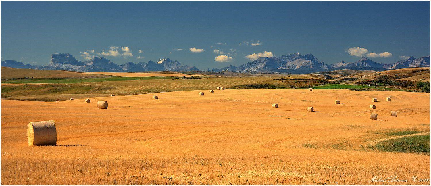 fields, mpountains, september, Michael Latman