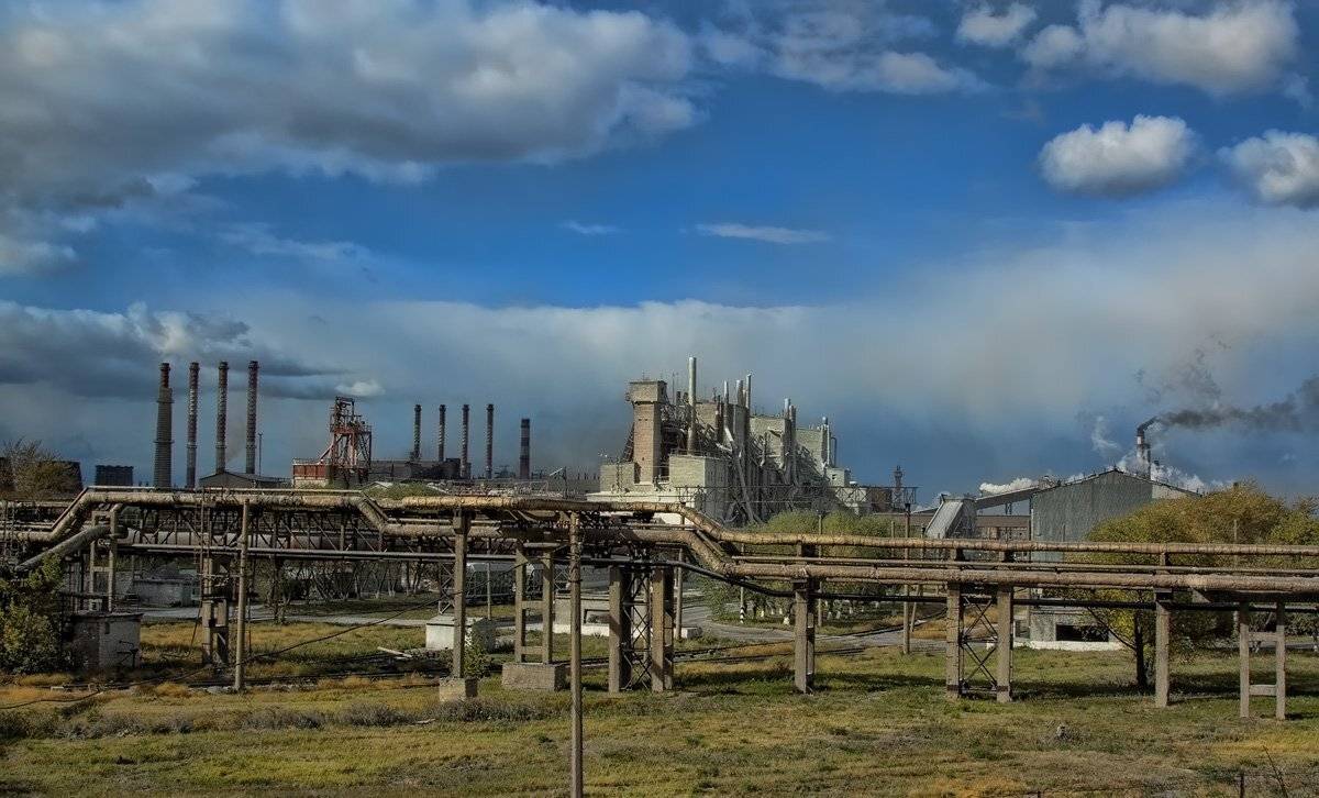 завод, дым, трубы, Артем Кодолов