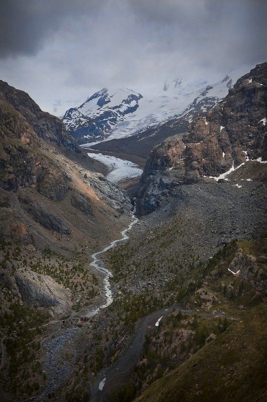 горы, альпы Где начинаются горные реки. фото превью