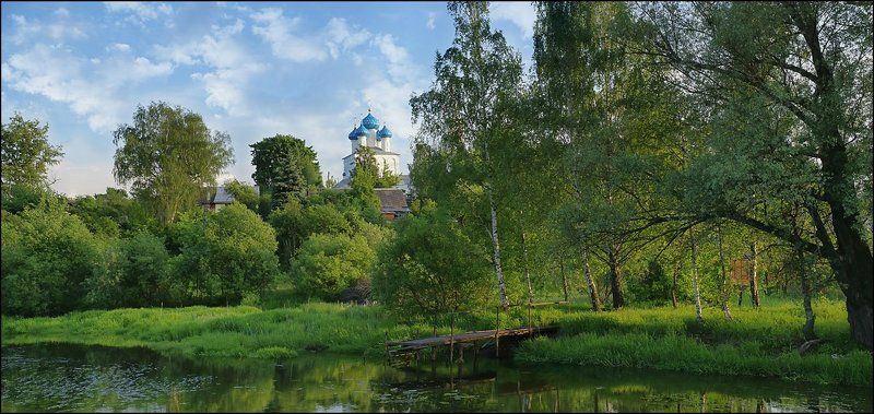 Подмосковный пейзаж фото превью