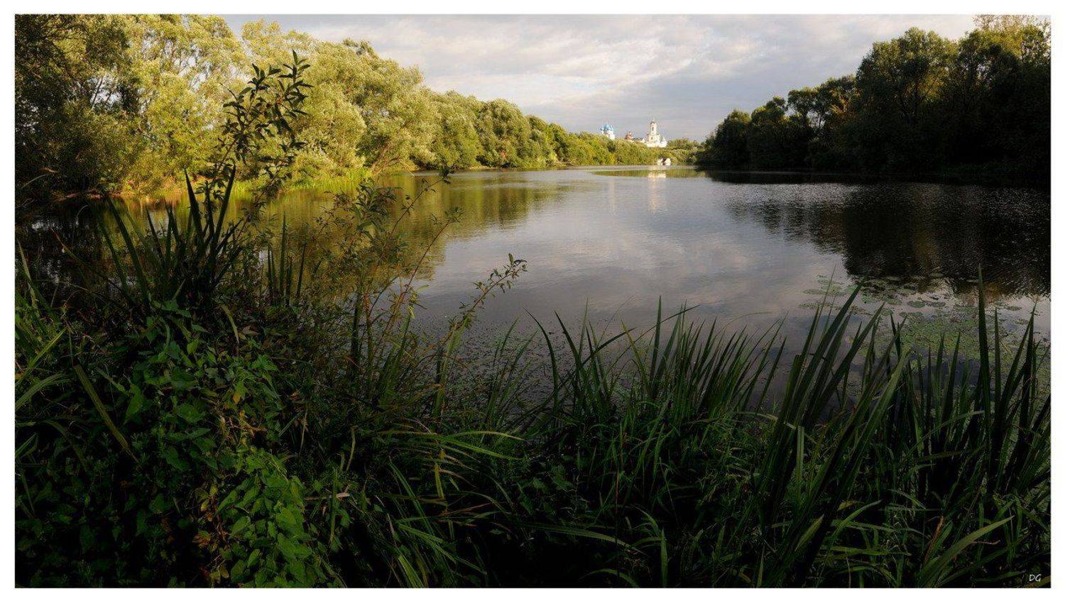 серпухов, нара, река, вечер, D.G.