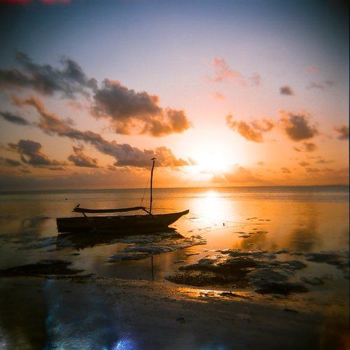Zanzibar at dusk