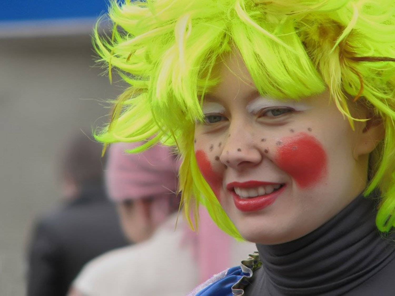 работа, клоунесса, молодость, женщина, красота, ЦокоТушка