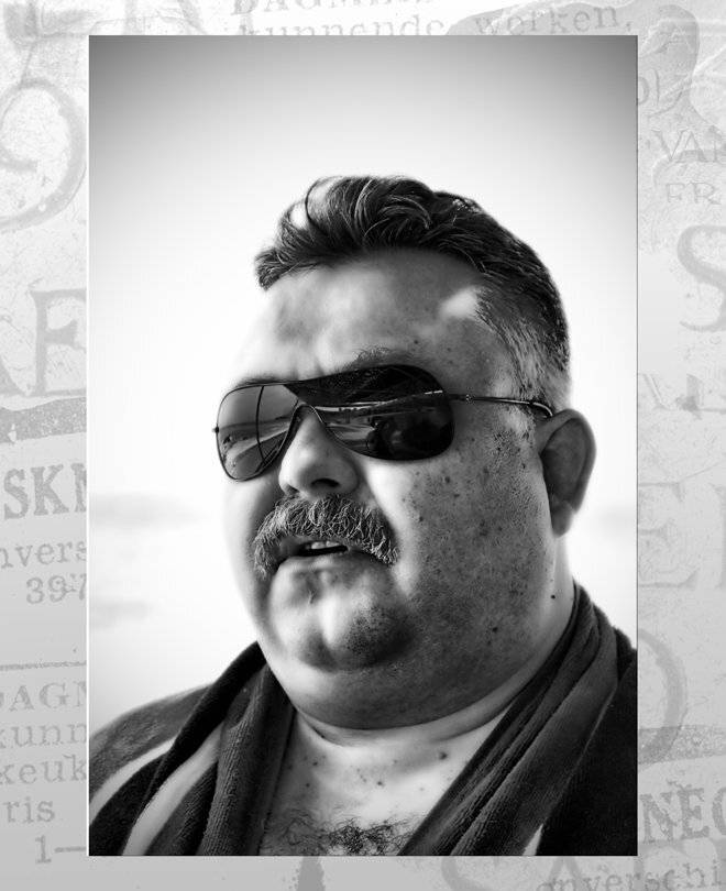 мужчина, очки, отражение, mariavgorskaya