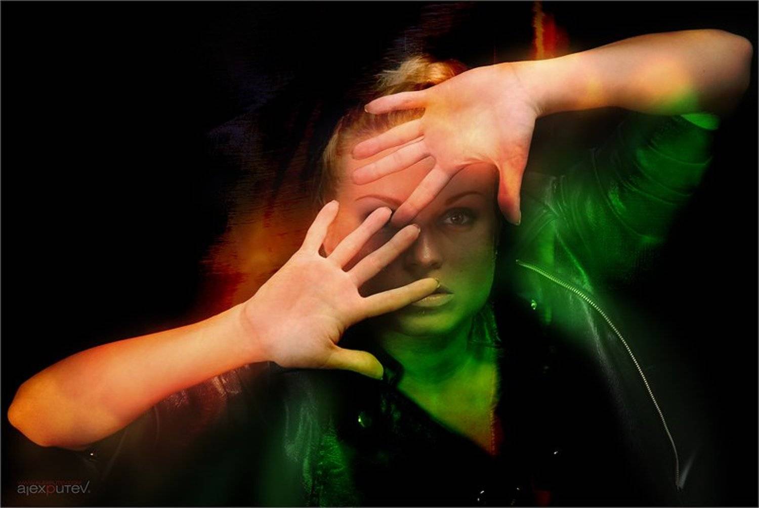 катя,портрет, Александр Путев