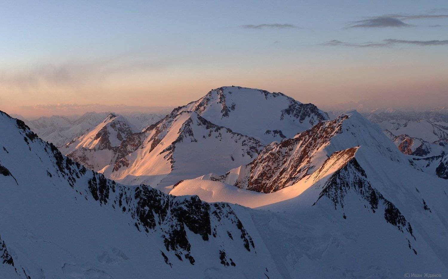 горы, памир, ледник, вершины, туризм, альпинизм, Иван Жданов