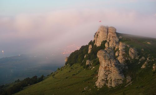 Демерджи в утреннем тумане