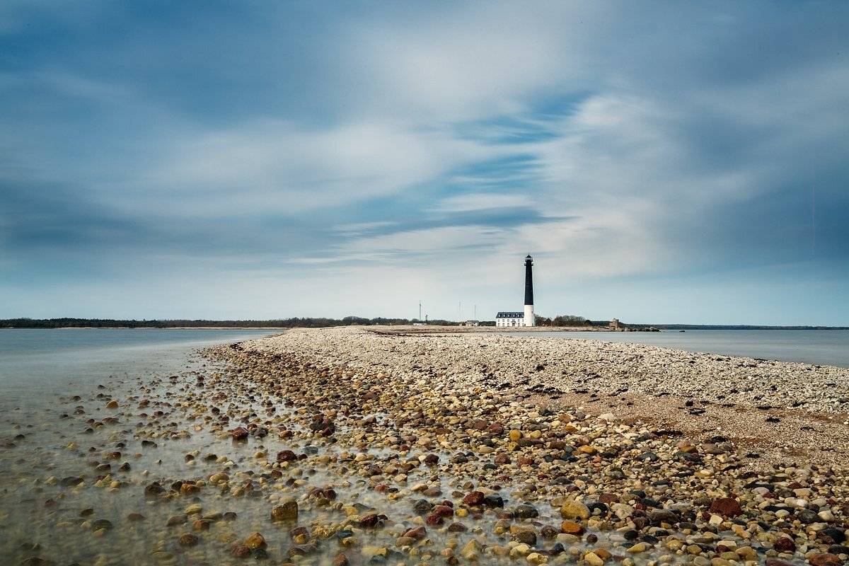 Маяк Сырве (S&otilde;rve tuletorn). Остров Сааремаа, Эстония., Юрий Чернов