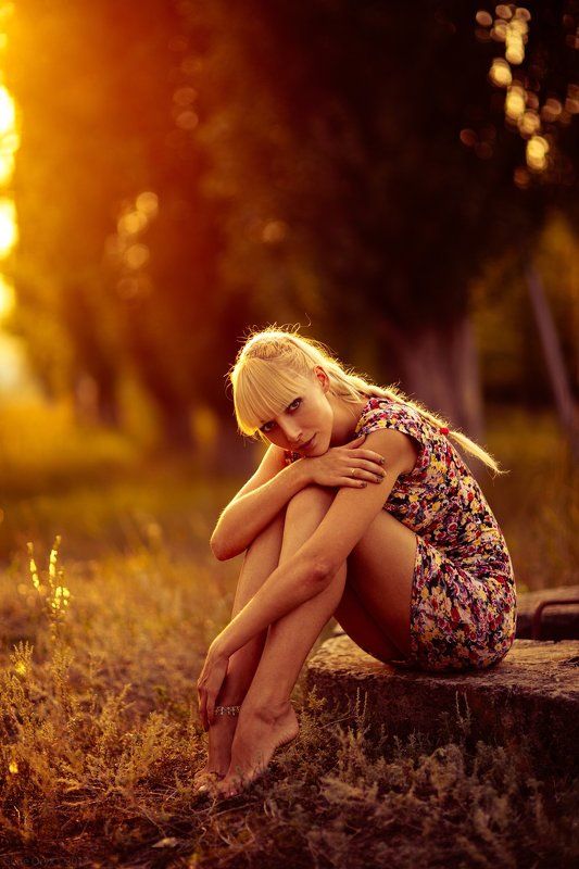 Au coucher du soleil фото превью