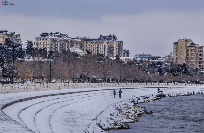 Snow in Baku фото превью
