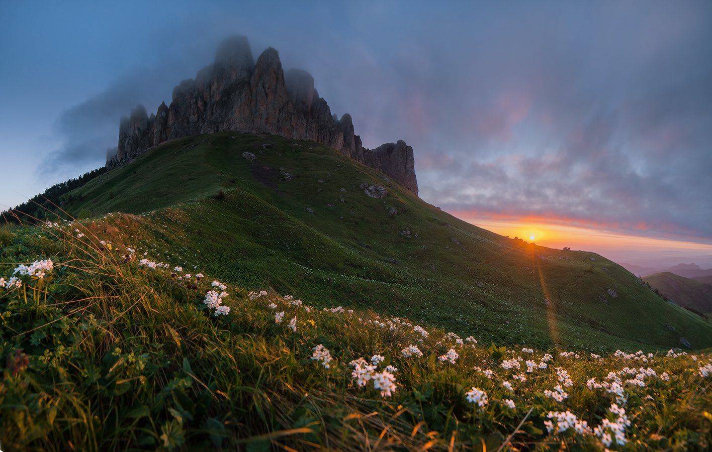 большой, тхач, рассвет, ветер, лето, июнь, Николай Мысливцев