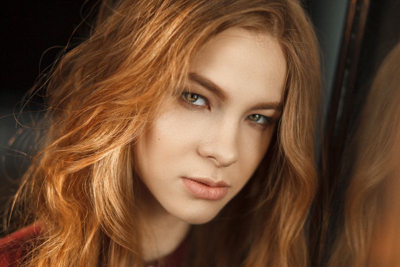 девушка, 2017, портрет, portrait, глаза, прическа, pretty Catherine фото превью