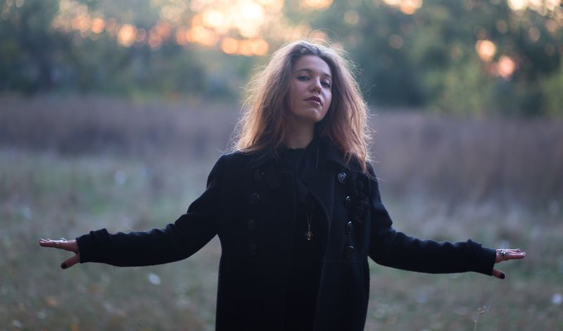 цвет, девушка, модель, портрет, портрет девушки, красотка, художественный портрет, girl, model, beauty, art portrait, color Елена фото превью