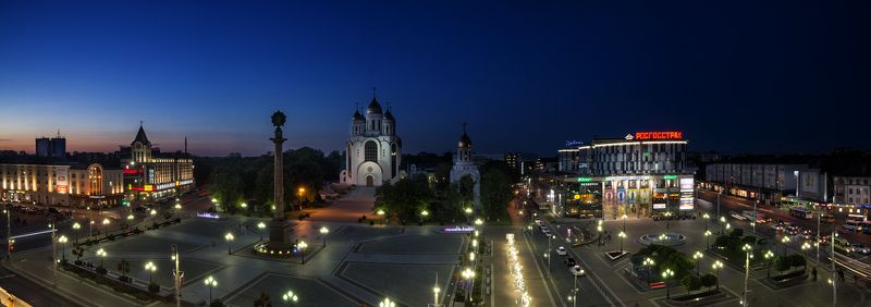 Вечерний город фото превью