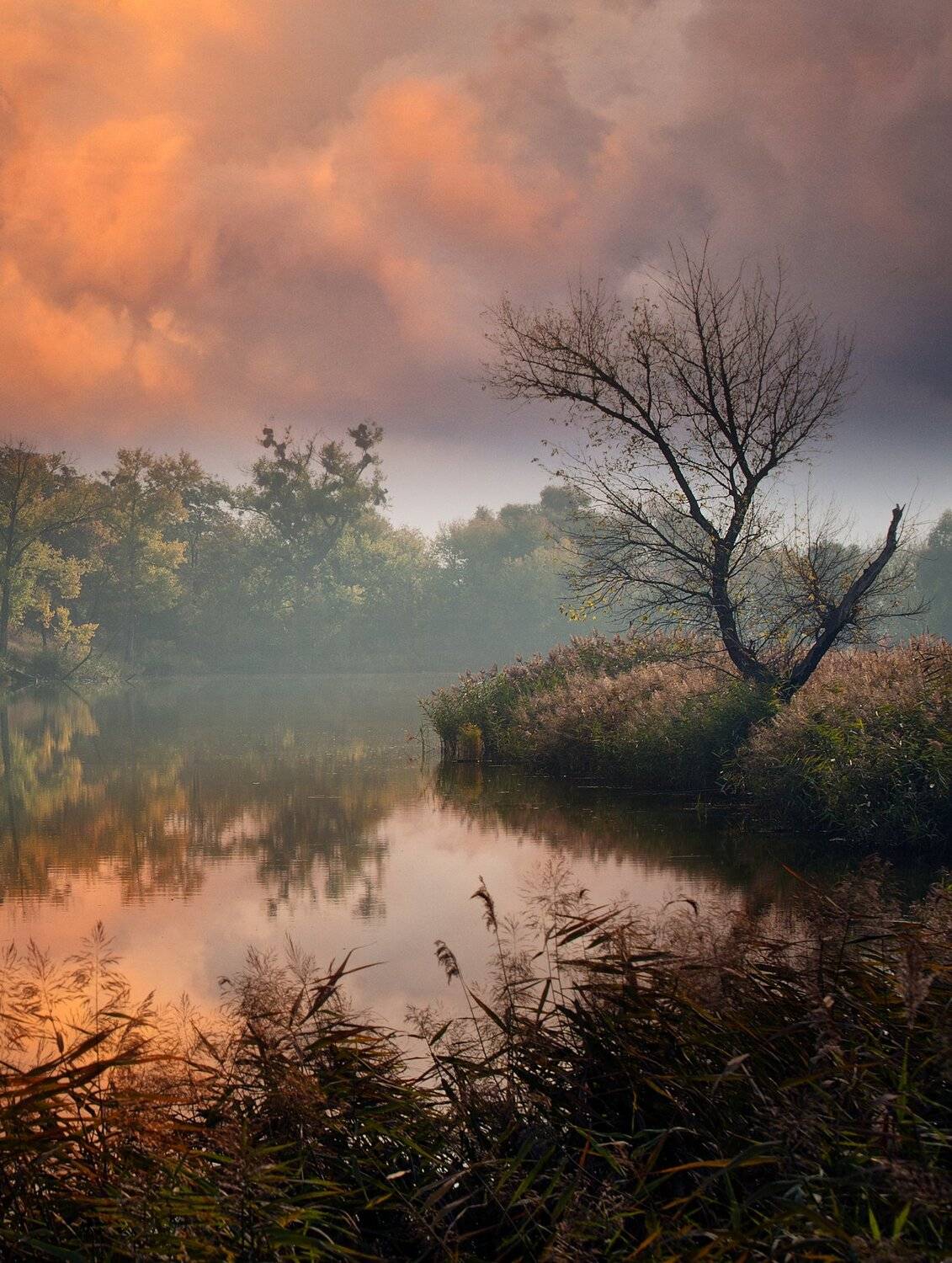 утро,осень,озеро, Roma Krasov ( Chitinskiy )